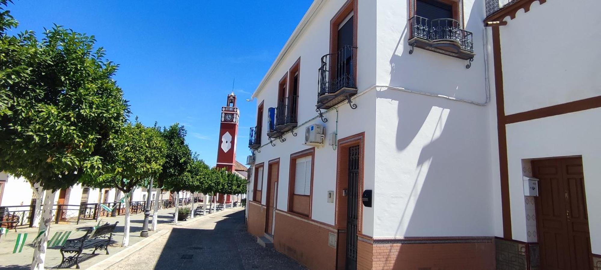 Apartamentos De Don Juan Almaden de la Plata Luaran gambar